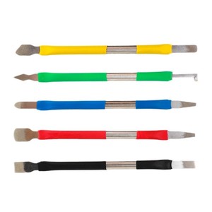 Stainless Steel Pry Tool Set 5 Piece Double-Ended Mobile Phone Repair Disassembly Scraper Adhesive Remover - Product Image 4