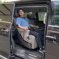 Kursi Mobil Kesejahteraan untuk Penyandang Disabilitas, Kursi Putar Elektrik dengan Kontrol Samping untuk Toyota Alphard Vellfire AH30