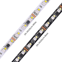 Bandes LED RVBW 12V à IC externe programmable, pleine couleur, pour bars et KTV