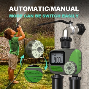 Thông Minh Kỹ Thuật Số Tự Động Không Thấm Nước Vườn Nước Hẹn Giờ Có Thể Điều Chỉnh Thủy Lợi Tần Số (1-12 Giờ/1-7 Ngày) Nhà Máy Có Nguồn - Product Image 5