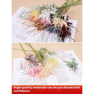 Bigote de dragón artificial Epiphyllum, flor biónica de plástico, salón de bodas suave, horquilla decorativa DIY, tocado, graduación, Pascua - Product Image 2