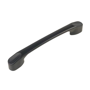 Cheap Black Matte Aluminum Alloy Cabinet Furniture Handles <b>for</b> Bedroom - Product Image 3