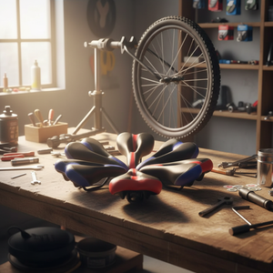 Vente directe d'usine <span class=keywords><strong>de</strong></span> <span class=keywords><strong>selle</strong></span> <span class=keywords><strong>de</strong></span> vélo <span class=keywords><strong>de</strong></span> montagne respirante, à trous centraux, amortissante, confortable, douce et élégante - Product Image 3