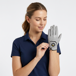 Guantes de Golf Profesionales de Piel de Oveja Cabretta Suave, Correa de Muñeca Ajustable, Ecológicos, para Mano Izquierda, Unisex - Product Image 2