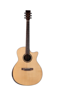 Guitarra Acústica Raysen WG-260 de Tapa Sólida y Cuerpo Delgado - Product Image 4
