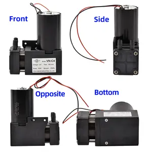 Suction Pump 12V/24V 40L/min Electric Mini High Pressure Booster Micro Pumps Piston Air Pump Suction Brushless Vacuum Pump