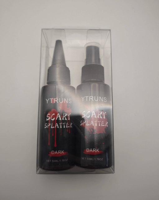 Spray sanguin Emballage transparent 50ml 2PCS
