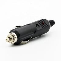 Conector de alimentación automotriz con fusible con interruptor de encendido e indicador LED para conexión eléctrica de automóvil