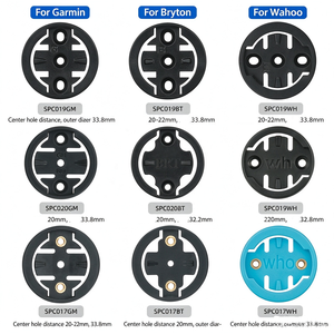 Adaptor Dudukan Komputer Sepeda Universal Angbow, Plastik, Dapat Disesuaikan, Lepas Cepat, Multi-Tipe, Penyangga Speedometer Bersepeda - Product Image 2