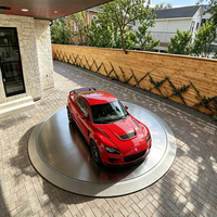 Plateforme tournante pour voiture sur mesure avec structure anti-collision pour exposition automobile et garage privé