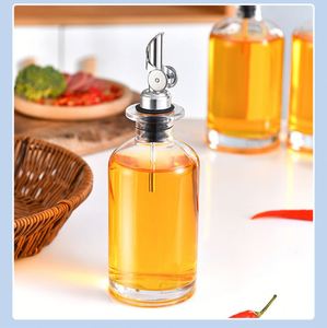 Olive Oil <b>Dispenser</b> Bottle for Kitchen <b>Coffee</b> <b>Syrup</b> <b>Dispenser</b> Weighted Pourer Glass Bottle <b>Dispenser</b> for Kitchen - Product Image 5