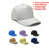 Casquette de golf imperméable de haute qualité personnalisée, séchage rapide, protection solaire pour l'extérieur, broderie de logo personnalisée, casquette de baseball pour hommes