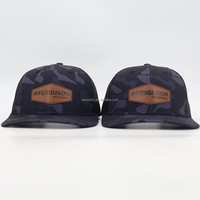 Casquettes de camionneur Richardson 112 avec logo personnalisé camouflage - Polyester/coton, mode, cyclisme, plage, unisexe, réglables