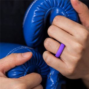 Nouvelle Arrivée Anneaux de Mariage en Silicone de Haute Qualité Exquis Anneaux en Silicone Camouflage - Product Image 3