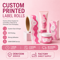 Étiquettes personnalisées pour lotions, autocollants en rouleau durables en kraft recyclé pour pots de beurre corporel fouetté, ingrédients naturels, autocollant d'étiquette OEM