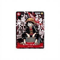 Importation japonaise : Pack Booster Thème Puissant May Top Jump Summit de la Série Anime Pirate, 3 cartes par pack, TCG, Papier, 14 ans et plus