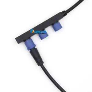 1 peça M15 À Prova D' Água Aviação Plug Cord 2 3 4 Pin Masculino Feminino Butt Cable Outdoor IP67 2 3 4 Port LED Conector Soquete