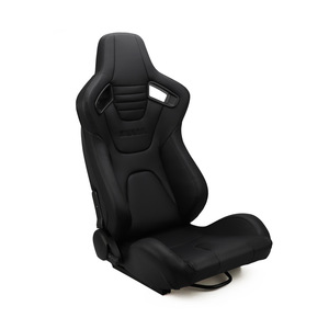 Cnspeed Racing Seat Universal PVC <b>Reclining</b> With Lumbar Support Car Modification - Product Image 2