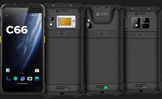 For C66 Rugged Android 13.0 Smartphone with 4GB/64GB Zebra SE4710 Barcode Scanner Handheld Terminal in Stock