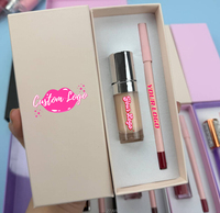 Kits de Maquillage Cosmétiques en Gros Véganes à Haute Pigmentation : Crayons à Lèvres, Gloss et Kits Rouge à Lèvres avec Emballage Boîte Marque Privée