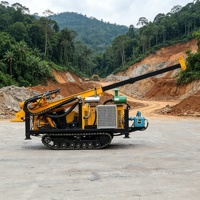 Foreuse hydraulique de type traditionnel avec tour multi-angles pour applications minières et d'échantillonnage flexibles