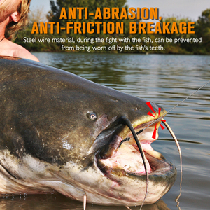 <span class=keywords><strong>Hameçons</strong></span> circulaires en fil d'acier <span class=keywords><strong>pour</strong></span> <span class=keywords><strong>la</strong></span> pêche en eau salée et douce (rivière/cours d'eau) – Tailles 2/0-10/0 – Conception Octopus Offset <span class=keywords><strong>pour</strong></span> requins et truites - Product Image 6