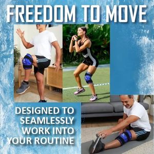 Compresas de Hielo para Alivio del Dolor en la Rodilla y Paquetes de Tratamiento Frío y Caliente Reutilizables para la Recuperación de la Hinchazón y el Tratamiento de la Artritis ACL - Product Image 6