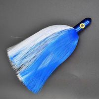 Umpan Ikan Islander Berkualitas Tinggi OEM, Kepala Logam Kuningan, Perlengkapan Memancing Trolling, Rambut Nilon untuk Memancing di Laut, Grosir Pabrik