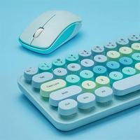 Produk terbaik Juli 2024 Keyboard komputer Tablet Mini Dual Channel Keyboard ponsel nirkabel isi ulang Keyboard BT