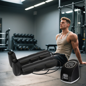 Système de thérapie par compression à 4 chambres Machine de <span class=keywords><strong>drainage</strong></span> <span class=keywords><strong>lymphatique</strong></span> Air Leg Massager Muscle Relaxation Recovery Boots DVT Pump - Product Image 1