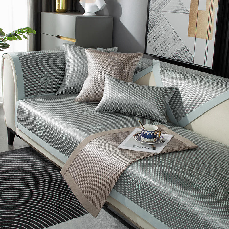 ขอบตรง - สีเขียวเกล็ดหิมะ