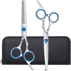 กรรไกรซอยผมมืออาชีพขนาด 6 นิ้ว สแตนเลสสตีล สำหรับตัดแต่งขนสัตว์เลี้ยง ควบคุมการตัดได้อย่างแม่นยำ - Product Image 2