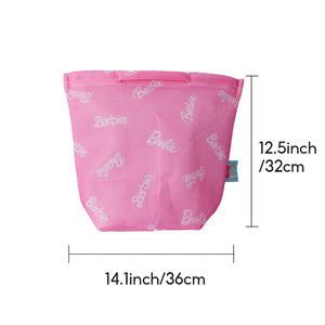Organisateur de vêtements pliable écologique MINISO, sac de <span class=keywords><strong>rangement</strong></span> de voyage carré à un niveau pour la série <span class=keywords><strong>Barbie</strong></span> Sunshine Radiance - Product Image 3