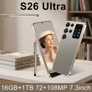 S26 Ultra 5G LTE CDMA Octa Core Android 14 แรม 16GB รอม 1TB กล้อง 108MP แบตเตอรี่ 7000mAh หน้าจอ OLED 120Hz สมาร์ทโฟนเกมมิ่ง ขายส่ง - Product Image 1