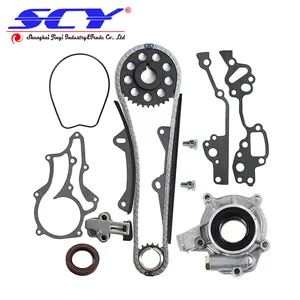 Timing Chain Kit Cocok untuk Toyota 2.4L Tugas Berat 85-95 22R 22RE