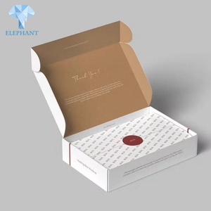 Custom Design Packaging Matte White Corrugated Carton Mailer <b>Box</b> - Product Image 2