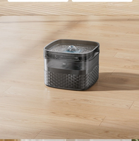 Fontaine à eau automatique intelligente et durable pour familles multi-chats et petits animaux, grande capacité 5,5L/9L, écran LCD, réglage de l'heure, pour intérieur