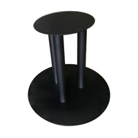 Base de table ronde en acier, pied de table en métal robuste pour restaurant, café, bistrot, table à manger, structure de support pour mobilier commercial
