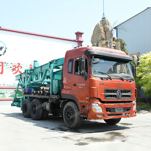 משאית רכוב לאחור מחזור מים קידוח אסדות המשמש מים היטב קידוח למכירה - Product Image 2