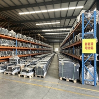 Boîtier de batterie LiFePO4 haute capacité, coque métallique certifiée CE, thermolaquée, pour transpalette électrique et manutention de matériaux