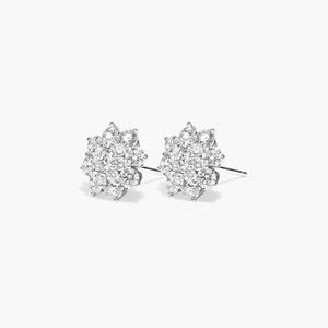 Pendientes de Diamantes de Moissanita en Plata de Ley 925 de Primera Calidad, Joyería de Lujo Exclusiva para Mujer, Regalo de Aniversario o Cumpleaños para Novia - Product Image 2