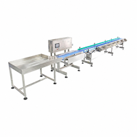 Hoge snelheid automatische weegsorteermachine modulair ontwerp invoer weeg- en afwijzingsysteem voor vis, fruit, gevogelte tot 12 sorteringen