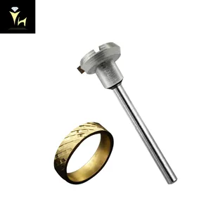 Very Shining Effect MCD ( Yellow Colour Diamond ) 180 Degree Flat Jewelry Flywheel Diamond Tool Jewellery Cutting Hammer Tools
