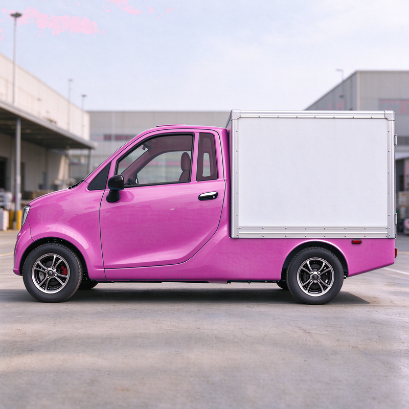 Electric Rv Mini Mountain Cargo Electric Mini Pickup Compact Size COC L7e 120AH Battery ...