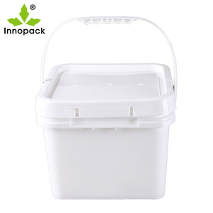 Cubo de plástico rectangular de 1 galón 3,7 L - Product Image 6