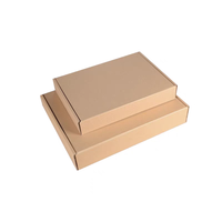 Emballage d'avion en papier kraft Boîte postale simple pour cosmétiques, jouets, produits d'emballage à des prix abordables et de bonne qualité, taille personnalisée