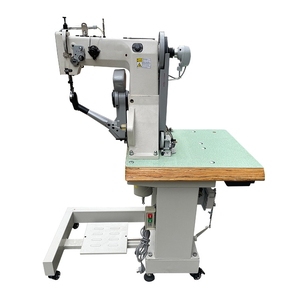 Machine à coudre industrielle à double fil 168 points pour la fabrication de chaussures, idéale pour les côtés des semelles - Product Image 4