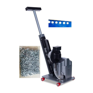 Macchina Semiautomatica <span class=keywords><strong>per</strong></span> Forare Occhielli in <span class=keywords><strong>PVC</strong></span> <span class=keywords><strong>per</strong></span> <span class=keywords><strong>Teloni</strong></span>, Tessuti in Plastica, Striscioni Flessibili, Perforatrice a Batteria Ricaricabile - Product Image 1