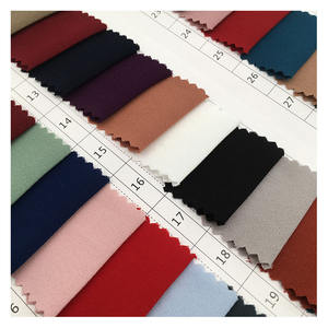 Tela de gasa crepé coreana para mujer, tejido suave y transpirable, 100% poliéster, baja cantidad mínima, ropa - Product Image 4