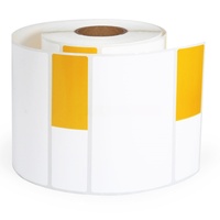 DareGlobal - Rollos de Etiquetas de Papel Autoadhesivas Impresas Personalizadas, Etiquetas Imprimibles con Código de Barras para Embalaje de Cosméticos